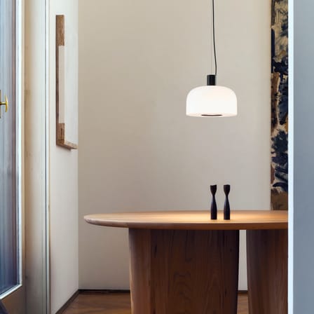 Suspension Bellhop Glass S1 / Ø 33 x H 18,5 cm - Flos