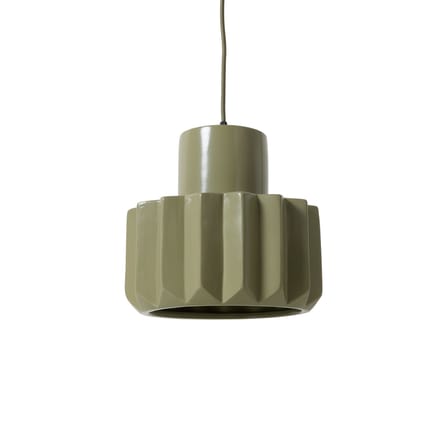 Suspension Stellar céramique vert / Ø 27 x H 30 cm - HK LIVING