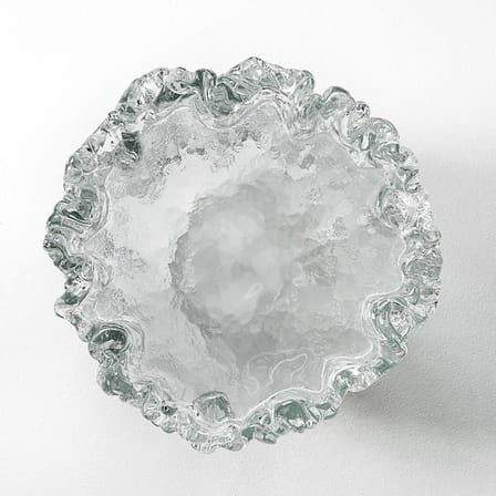 Table basse Fountain verre transparent / Ø 38 x H 42 cm - Tokushin Yoshioka - Glas Italia