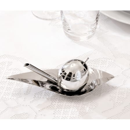 Huilier  métal testeur / verseur d'huile d'olive - Alessi