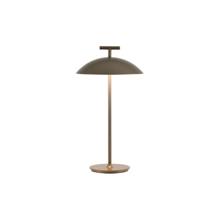 Mini Geen-A OUTDOOR Wireless rechargeable outdoor lamp metal / Steel - H 36 cm - Kartell