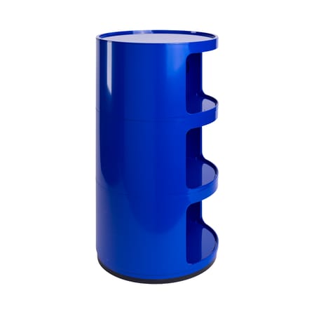 Ablage Componibili (1968) plastikmaterial blau / 3 Schubladen - Exklusivität in limitierter Auflage - Kartell