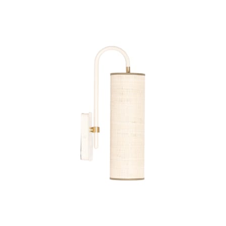 Applique Tokyo fibre végétale blanc / Rabane - H 42 cm - Maison Sarah Lavoine