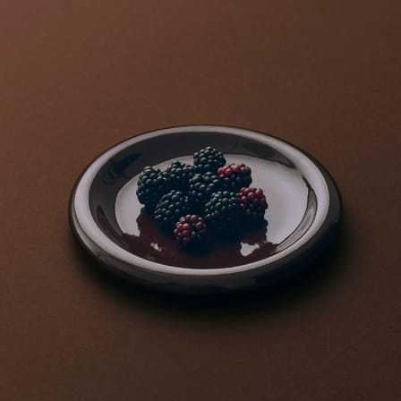 Set de 2 assiettes à dessert Barro céramique / Ø 18 cm - Hay