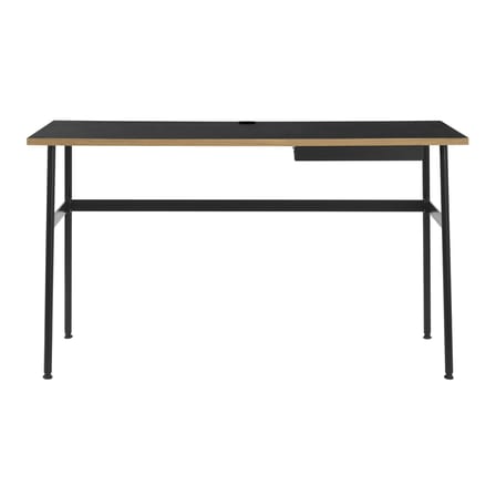 Bureau Journal bois noir / 1 tiroir - Normann Copenhagen
