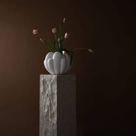 Podium Maxi End table stone white / 30 x 30 x H 80 cm - 101 COPENHAGEN