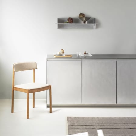 Etagère murale Alu métal / L 80 cm - Normann Copenhagen