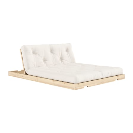 Divano convertibile Flip legno bianco / L 145 cm - 3 posizioni - KARUP DESIGN