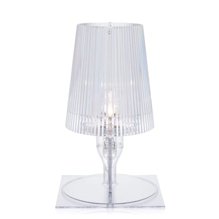 Lampe de table Take plastique transparent / Polycarbonate 2.0 - Ferruccio Laviani, 2003 - Kartell