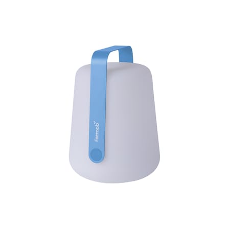 Lampe extérieur sans fil rechargeable Balad 2 métal bleu / H 25 cm - Fermob