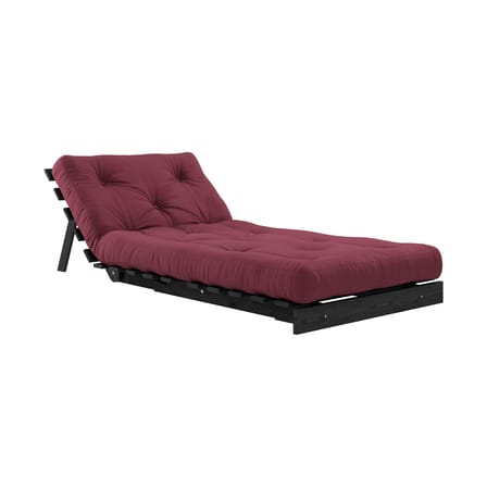 Fauteuil convertible Roots / Dormeuse & lit d'appoint - 3 positions / Structure noire - KARUP DESIGN
