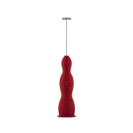 Mousseur à lait Pulcina plastique rouge / Rechargeable - Alessi