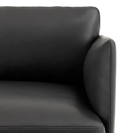 Canapé droit Outline / 3 places- L 220 cm - Muuto