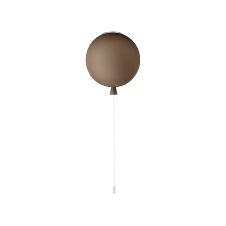 Plafonnier Memory Small verre marron / Ø 25 cm - Brokis