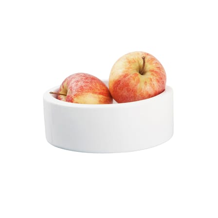 Bénitier Ø 14 cm Shelf ceramic white / Wall-mounted Trinket bowl - Moustache