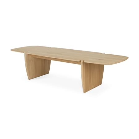 Table basse PI bois naturel / 155 x 58 x H 38 cm - Chêne massif - Ethnicraft