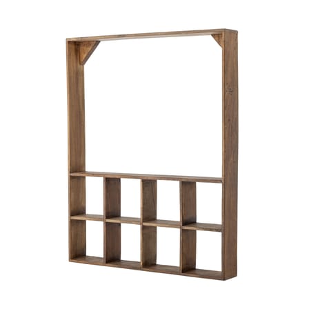 Etagère murale Marino / Vitrine - L 70 x P 10 x H 88 cm / Bois de récupération recyclé - Bloomingville