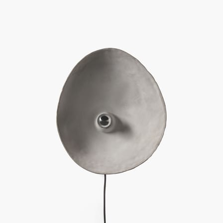 Applique avec prise Chadophe Medium gris / Ø 38 cm - Béton - Serax