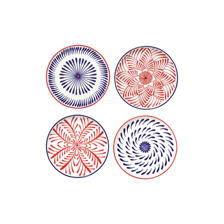 Set de 4 assiettes Bazaar / Ø 26,5 cm - Serax
