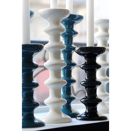Bougeoir Slave céramique blanc / H 20 cm - Maison Sarah Lavoine