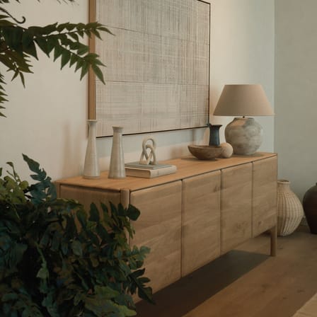 Buffet PI bois naturel / L 230 x H 83 cm - Ethnicraft