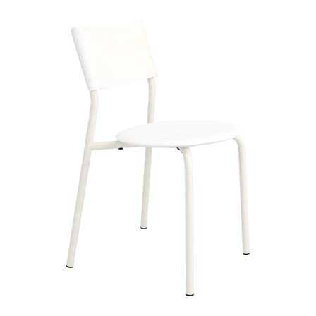 Chaise empilable SSDr Outdoor blanc / Pour l'extérieur - Recyclé - TIPTOE