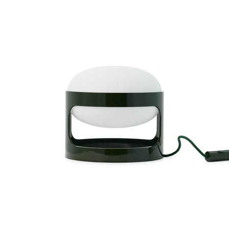 Lampe de table KD28 plastique vert / Joe Colombo, 1967 - Recyclé - Kartell