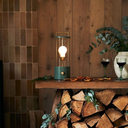 Lampe sans fil rechargeable The Muse 2.0 métal vert / IP44 - TALA