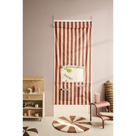 Up Step Moveable step metal red / Metal - L 34 x D 35 x H 36 cm - Ferm Living