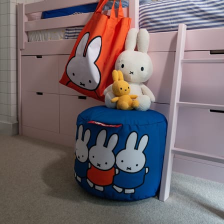 Pouf enfant Point x Miffy / Nylon -  Ø 50 cm - Fatboy