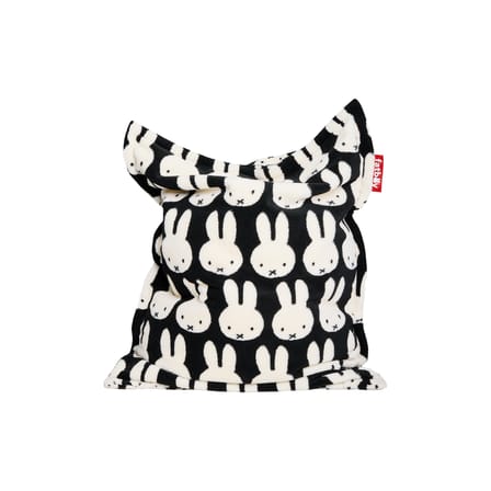 Pouf Original Slim Teddy x Miffy / 155 x 120 cm - Tissu duveteux - Fatboy