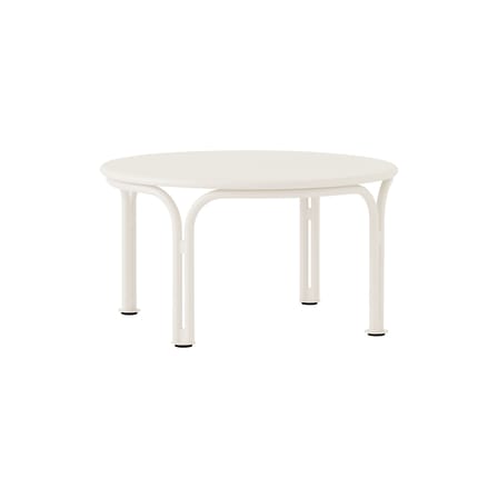 Table basse Thorvald SC108 métal blanc / Ø 70 x H 37 cm - &tradition