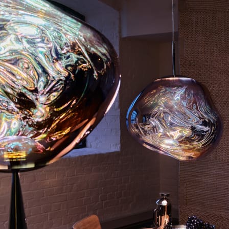  Accessory plastic material multicoloured / Dichroic diffuser for Melt lamps Ø 50 cm - Tom Dixon