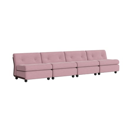 Canapé modulable Amanta / 4 places - L 317 cm / Réédition 1966, Mario Bellini - Hay