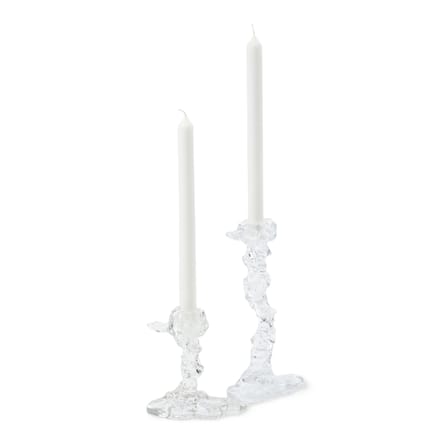 Bougeoir Drip Glass Small verre transparent / H 14 cm - Pols Potten