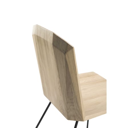 Chaise Bok Indoor bois noir / Chêne massif - Ethnicraft