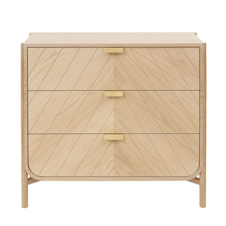 Commode Marius bois naturel / L 100 x  H 90 cm - Hartô