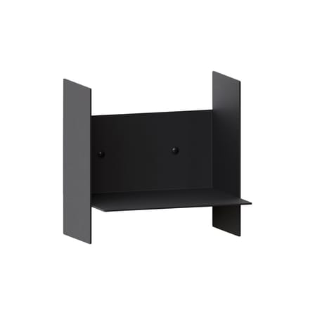 Étagère Pli métal noir / L 20 x P 15 cm - TIPTOE