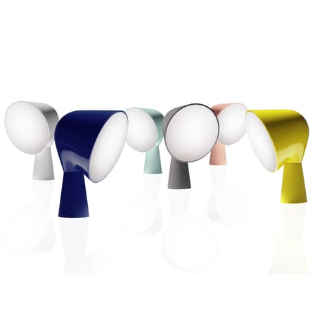 Lampe de table Binic plastique rose / Ionna Vautrin, 2010 - Foscarini