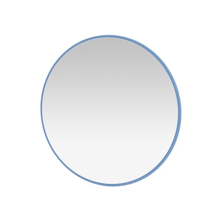 Miroir mural Colour Frame - Around bois bleu / Ø 69.6 cm - MONTANA
