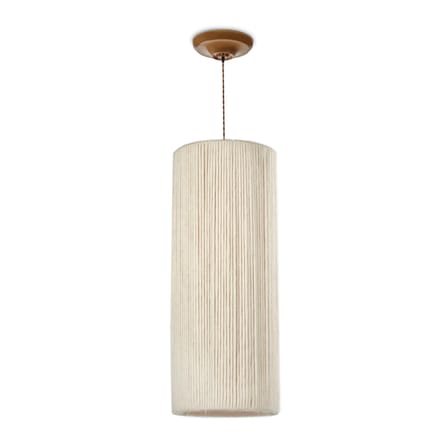 Pendelleuchte Heritage Large textil beige / Ø 30,5 x H 78,5 - Serax