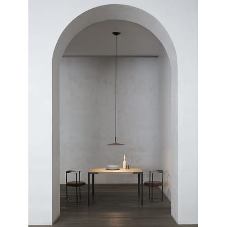 Suspension Aplomb Large / LED - Ciment - Ø 45 x H 20 cm - Foscarini