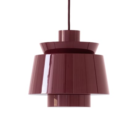 Suspension Utzon JU1 métal rouge / Réédition 1947 - &tradition