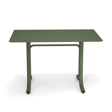 Table pliante System métal vert / 80 x 120 cm - Emu
