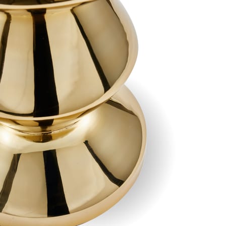 Tabouret Zig Zag Metal or - Pols Potten