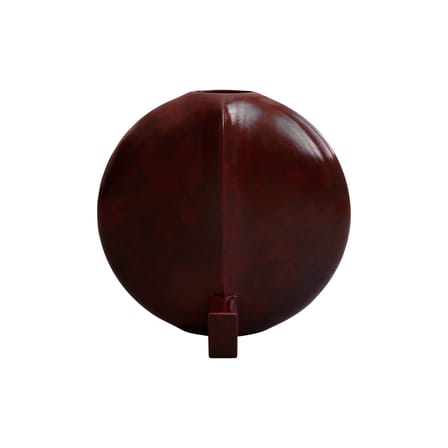 Vase Guggenheim Big céramique bordeaux / Ø 45 cm - 101 COPENHAGEN