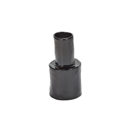 Vase Héléna 3 céramique noir / Ø 7 x H 14 cm - Mini - Serax