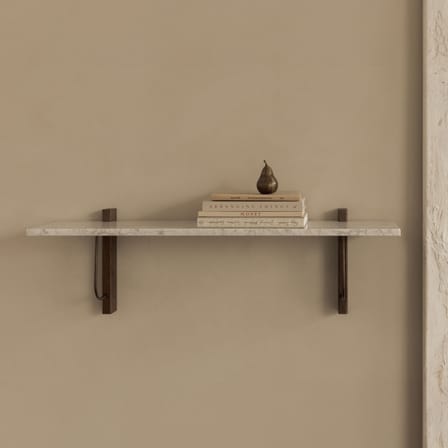 Étagère Corbel marbre blanc / L 100 cm - Audo Copenhagen