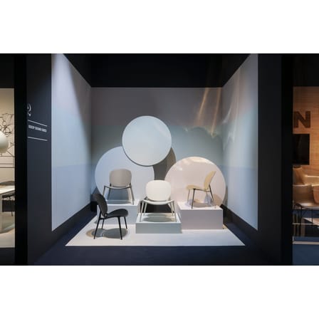 Fauteuil bas Be Bop plastique blanc / Palomba, 2019 - Kartell