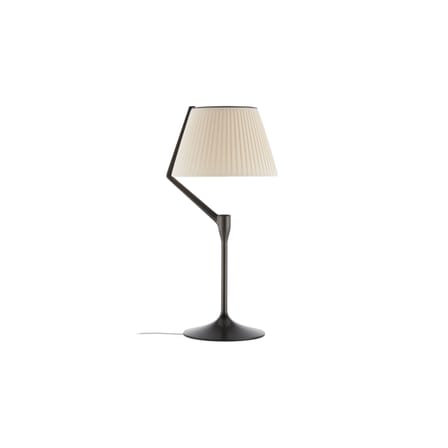 Lampe de table Angelo Stone LED / H 70 cm - Tissu plisssé - Kartell